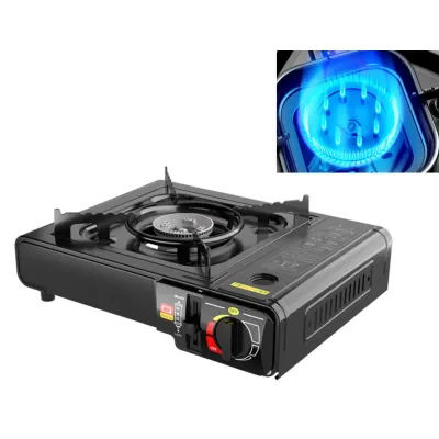 Портативная туристическая газовая плита с пьезоподжигом Happy Home Одноконфорочная (BDZ-155) - 1 Портативная туристическая газовая плита с пьезоподжигом Happy Home Одноконфорочная (BDZ-155) - 1 - Robinzon.ua