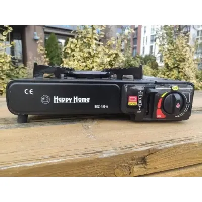 Плитка туристична від балончика з п'єзопідпалом + кейс Happy Home BDZ-155A з перехідником (BDZ-155A) - 4 Плитка туристична від балончика з п'єзопідпалом + кейс Happy Home BDZ-155A з перехідником (BDZ-155A) - 4 - Robinzon.ua