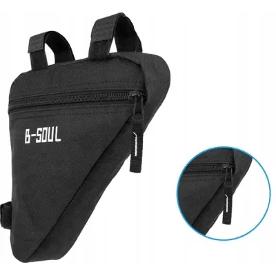 Велосипедна сумка на раму B-Soul 19x18x4 см Чорний (S14327 black) - 3 Велосипедна сумка на раму B-Soul 19x18x4 см Чорний (S14327 black) - 3 - Robinzon.ua