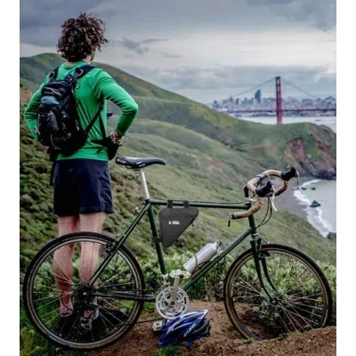 Велосипедна сумка на раму B-Soul 19x18x4 см Чорний (S14327 black) - 5 Велосипедна сумка на раму B-Soul 19x18x4 см Чорний (S14327 black) - 5 - Robinzon.ua