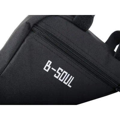 Велосипедна сумка на раму B-Soul 19x18x4 см Чорний (S14327 black) - 6 Велосипедна сумка на раму B-Soul 19x18x4 см Чорний (S14327 black) - 6 - Robinzon.ua