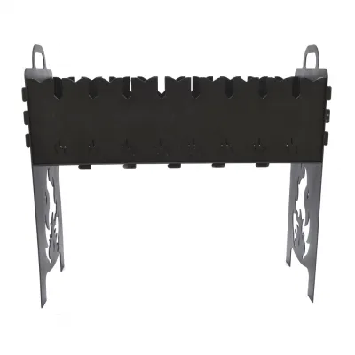 Разборной мангал Огонек Троян (3мм) ЧПУ04 66*30*70 см - 2 Разборной мангал Огонек Троян (3мм) ЧПУ04 66*30*70 см - 2 - Robinzon.ua