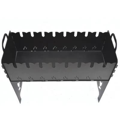 Разборной мангал Огонек Троян (3мм) ЧПУ04 66*30*70 см - 6 Разборной мангал Огонек Троян (3мм) ЧПУ04 66*30*70 см - 6 - Robinzon.ua