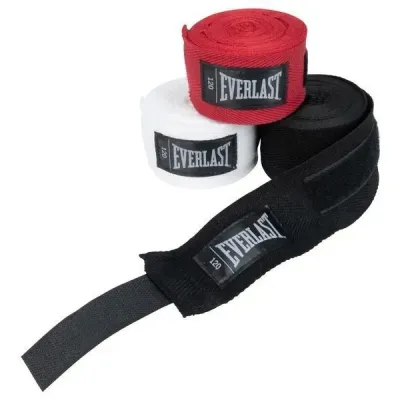 Бинти Everlast CORE HANDWRAPS 3 PACK Чорний, Білий, Червоний120 (304,8 см) (P00003251) - 3 - Robinzon.ua