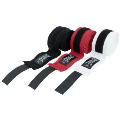 Бинти Everlast CORE HANDWRAPS 3 PACK Чорний, Білий, Червоний120 (304,8 см) (P00003251) - 5 - Robinzon.ua