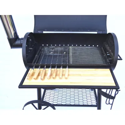 Модульний мангал - гриль Троян 2 мм з шампурами 14 шт - 3 Модульний мангал - гриль Троян 2 мм з шампурами 14 шт - 3 - Robinzon.ua