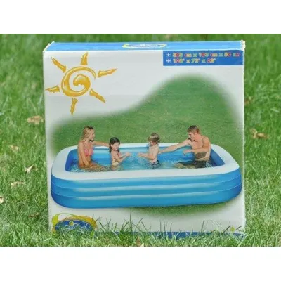 Басейн надувний сімейний Intex 58484 183х305 см Синій з білим (001276) - 2 Басейн надувний сімейний Intex 58484 183х305 см Синій з білим (001276) - 2 - Robinzon.ua