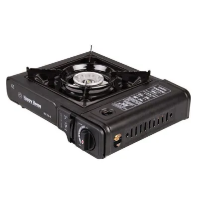 Портативная газовая горелка с пьезоподжигом Happy Home BDZ-155-A 2.1kw/h 1800kcal/h (300537) - 1 Портативная газовая горелка с пьезоподжигом Happy Home BDZ-155-A 2.1kw/h 1800kcal/h (300537) - 1 - Robinzon.ua