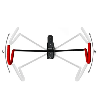 Кріплення для велосипеда на стіну Feel Fit Чорно-червоний - 2 Кріплення для велосипеда на стіну Feel Fit Чорно-червоний - 2 - Robinzon.ua