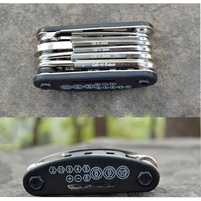 Мультитул Feel Fit для велосипеда 16 в 1 + торцеві насадки - 8 Мультитул Feel Fit для велосипеда 16 в 1 + торцеві насадки - 8 - Robinzon.ua