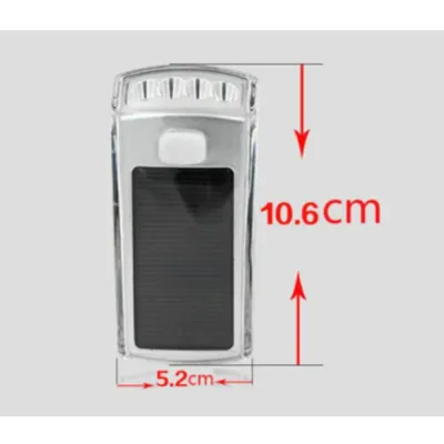 Фонарь велосипедный Feel Fit DEN-061 с сигналом на солнечной батарее - 1 Фонарь велосипедный Feel Fit DEN-061 с сигналом на солнечной батарее - 1 - Robinzon.ua