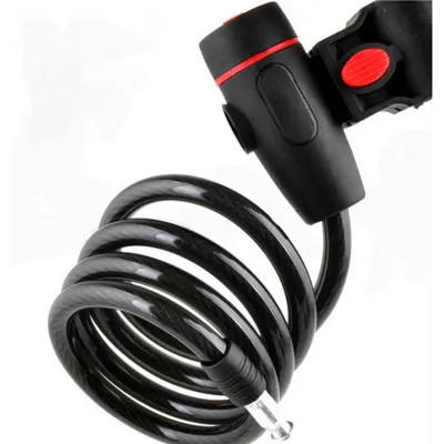 Замок велосипедний Feel Fit тросовий з утримувачем 10*1200 мм - 1 - Robinzon.ua