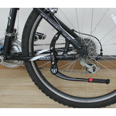 Подножка на велосипед Feel Fit JC-014 боковая стоячая Черная - 3 - Robinzon.ua