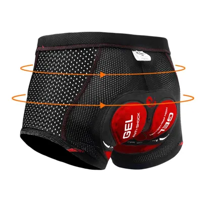 Велосипедні труси X-Tiger XM-DNK-168 з гелевим 5D памперсом M Red - 1 Велосипедні труси X-Tiger XM-DNK-168 з гелевим 5D памперсом M Red - 1 - Robinzon.ua