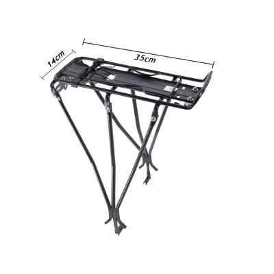 Велосипедний багажник Feel Fit під дискове гальмо алюмінієве Чорний - 2 Велосипедний багажник Feel Fit під дискове гальмо алюмінієве Чорний - 2 - Robinzon.ua