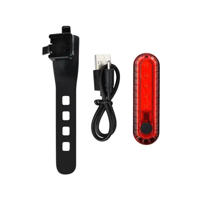 Задній стоп USB 50 Lumens для велосипеда + USB-шнур Feel Fit - 4 Задній стоп USB 50 Lumens для велосипеда + USB-шнур Feel Fit - 4 - Robinzon.ua