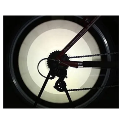 Светоотражающие накладки на спицы Feel Fit белые - 1 - Robinzon.ua