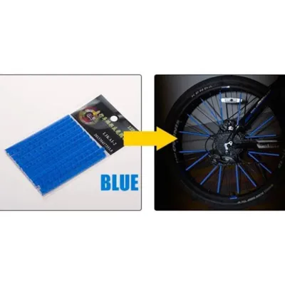 Светоотражающие накладки на спицы Feel Fit синие - 2 Светоотражающие накладки на спицы Feel Fit синие - 2 - Robinzon.ua