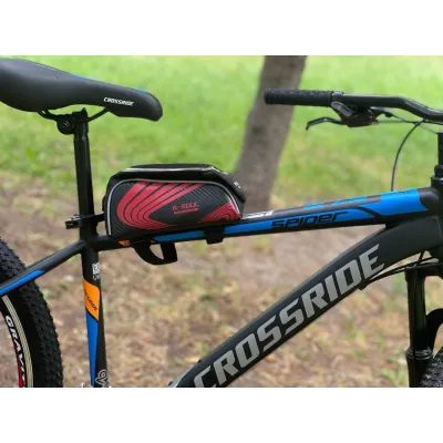 Сумка на раму B-Soul для смартфонов Черно-красный - 2 Сумка на раму B-Soul для смартфонов Черно-красный - 2 - Robinzon.ua