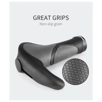 Грипси анатомічні з рогами та замком (BT-012) Feel Fit Чорний - 2 - Robinzon.ua