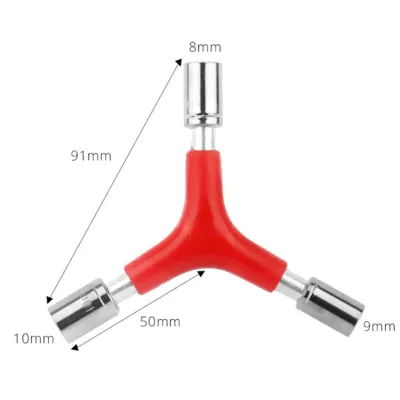 Трикутний ключ із накидними головками 8\9\10 мм для ремонту велосипедів Feel Fit - 2 - Robinzon.ua