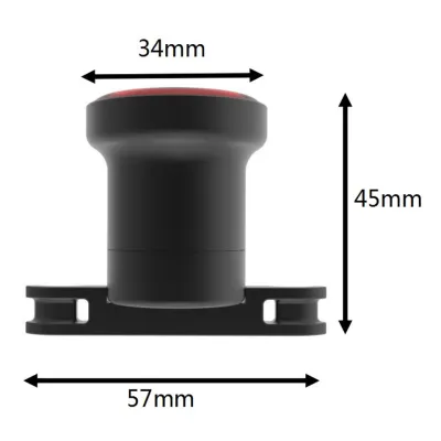 Задній стоп для велосипеда на сідло Feel Fit DEN-076 Чорно-червоний - 2 Задній стоп для велосипеда на сідло Feel Fit DEN-076 Чорно-червоний - 2 - Robinzon.ua