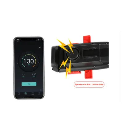 Фара для велосипеда с держателем телефона и сигналом DEN-078 Feel Fit Синий - 1 Фара для велосипеда с держателем телефона и сигналом DEN-078 Feel Fit Синий - 1 - Robinzon.ua