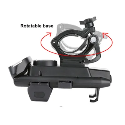 Фара для велосипеда с держателем телефона и сигналом DEN-078 Feel Fit Синий - 2 Фара для велосипеда с держателем телефона и сигналом DEN-078 Feel Fit Синий - 2 - Robinzon.ua