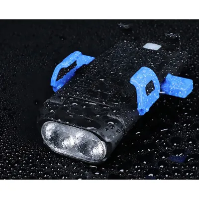 Фара для велосипеда с держателем телефона и сигналом DEN-078 Feel Fit Синий - 3 Фара для велосипеда с держателем телефона и сигналом DEN-078 Feel Fit Синий - 3 - Robinzon.ua