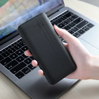 Портативное зарядное устройство Hoco Power Bank J48 Nimble 10000 mAh Черный - 4 Портативное зарядное устройство Hoco Power Bank J48 Nimble 10000 mAh Черный - 4 - Robinzon.ua
