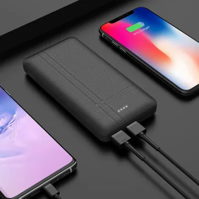 Портативное зарядное устройство Hoco Power Bank J48 Nimble 10000 mAh Черный - 8 Портативное зарядное устройство Hoco Power Bank J48 Nimble 10000 mAh Черный - 8 - Robinzon.ua