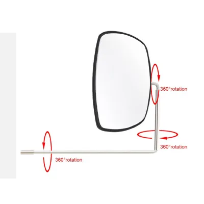 Дзеркало на окуляри для велосипедиста Feel Fit JZ-008 Чорний - 3 - Robinzon.ua