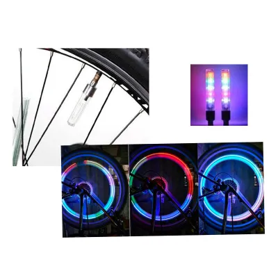 Светодиодные колпачки для колес велосипеда авто на ниппель пара Feel Fit цветные - 1 Светодиодные колпачки для колес велосипеда авто на ниппель пара Feel Fit цветные - 1 - Robinzon.ua