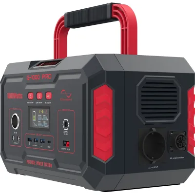 Зарядная станция портативная G-Power Station G-1000 Pro 1000 Вт - 2 Зарядная станция портативная G-Power Station G-1000 Pro 1000 Вт - 2 - Robinzon.ua