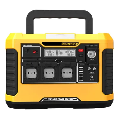 Портативная зарядная станция 1500W/3000W(Max), 220V, 1328Wh, 22.2V/59.8Ah (358 800mAh/3.7V) PROTESTER - 1 - Robinzon.ua