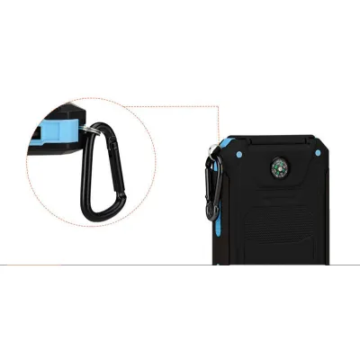 УМБ Power Bank Solar ES1600 ліхтарик + компас із сонячною панеллю 16000 mAh Вологозахищений (ES16000) - 2 УМБ Power Bank Solar ES1600 ліхтарик + компас із сонячною панеллю 16000 mAh Вологозахищений (ES16000) - 2 - Robinzon.ua