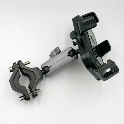 Мотоциклетний велосипедний тримач для телефону Feel Fit SJJ-016 Чорний - 1 Мотоциклетний велосипедний тримач для телефону Feel Fit SJJ-016 Чорний - 1 - Robinzon.ua