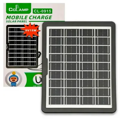 Солнечное зарядное устройство CCLAMP CL-0915 2xUSB 16V 15W (3_03088) - 4 Солнечное зарядное устройство CCLAMP CL-0915 2xUSB 16V 15W (3_03088) - 4 - Robinzon.ua