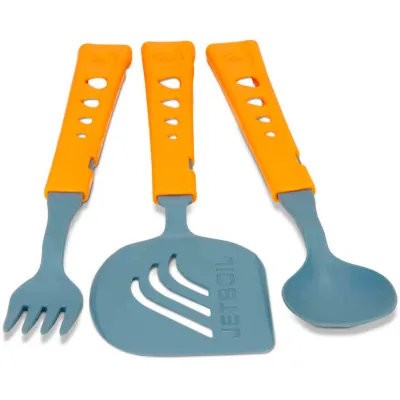 Набір столових приборів Jetboil Jetset Utensil Kit Orange (JB UTN) - 3 - Robinzon.ua