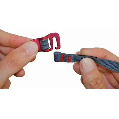 Стяжний ремінь Accessory Strap With Hook Buckle Grey, 1 м x 10 мм від Sea to Summit (STS ATDASH101.0) - 1 - Robinzon.ua