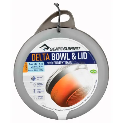 Миска с крышкой Delta Bowl Pacific Blue/Grey, 800 мл от Sea to Summit (STS ADBOWLLIDPB) - 1 - Robinzon.ua