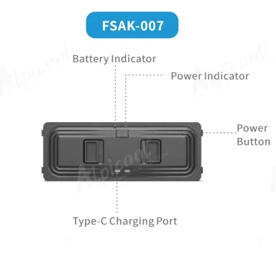 Літієвий акумулятор для автохолодильника Alpicool FSAK-007 (Black) - 340 Вт/год (30600 мАh/11.1 V) - 5 Літієвий акумулятор для автохолодильника Alpicool FSAK-007 (Black) - 340 Вт/год (30600 мАh/11.1 V) - 5 - Robinzon.ua