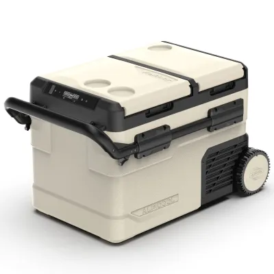 Компрессорный автохолодильник Alpicool TGBSW35 (LG). 38 литров. Двухкамерный. До -20℃. (12, 24, 220 вольт) - 2 - Robinzon.ua