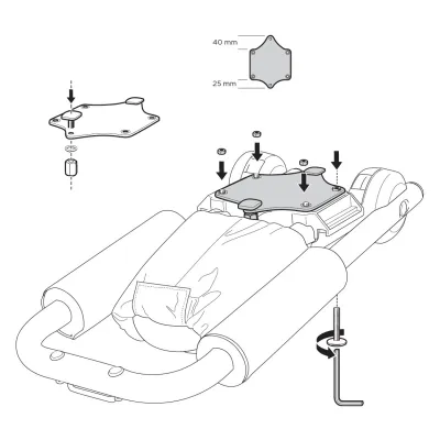 Адаптер Thule T-track Adapter 881 (TH 881) - 1 Адаптер Thule T-track Adapter 881 (TH 881) - 1 - Robinzon.ua