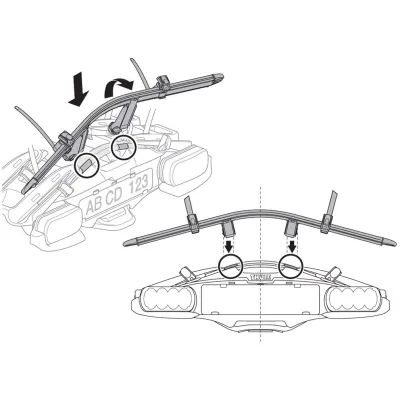 Адаптер для 4-го велосипеда Thule VeloCompact Bike Adapter 9261 (TH 9261) - 1 Адаптер для 4-го велосипеда Thule VeloCompact Bike Adapter 9261 (TH 9261) - 1 - Robinzon.ua