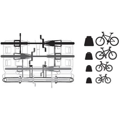 Адаптер для 4-го велосипеда Thule VeloCompact Bike Adapter 9261 (TH 9261) - 2 Адаптер для 4-го велосипеда Thule VeloCompact Bike Adapter 9261 (TH 9261) - 2 - Robinzon.ua