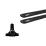 Багажник на водоотвод (15см) Thule Wingbar Evo Black для Suzuki Every (mkX); Mazda Scrum (mkI) 2005→ (TH 7113B-9512) - 1 - Robinzon.ua