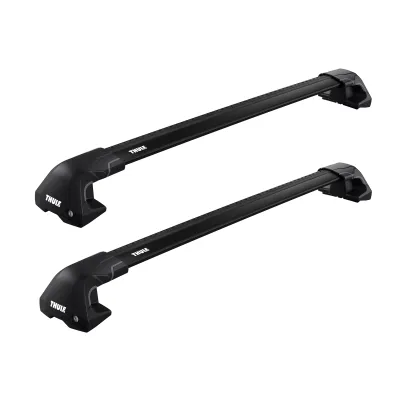 Багажник на гладкую крышу Thule Edge Wingbar Black для Nissan Navara (mkIII)(D23) 2014→; Renault Alaskan (mkI) 2018→ (TH 7215B-7215B-7205-5004) - 2 - Robinzon.ua