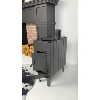 Печь-буржуйка 4мм с радиатором и варочной поверхностью 5мм - 3 Печь-буржуйка 4мм с радиатором и варочной поверхностью 5мм - 3 - Robinzon.ua