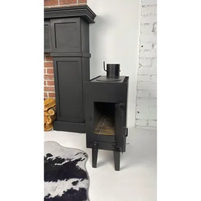 Печь-буржуйка 4мм с радиатором и варочной поверхностью 5мм - 4 Печь-буржуйка 4мм с радиатором и варочной поверхностью 5мм - 4 - Robinzon.ua